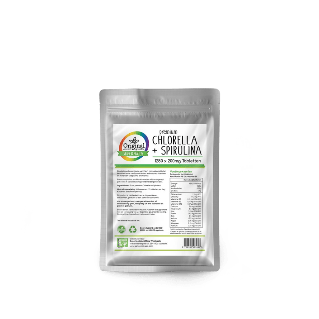 Chlorella + Spirulina (1250 tab) – Original